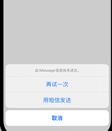 温县apple维修iPhone上无法正常发送iMessage信息