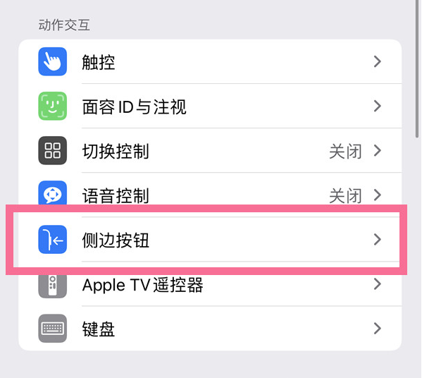 温县苹果14维修店分享iPhone14 Plus侧键双击下载功能关闭方法 